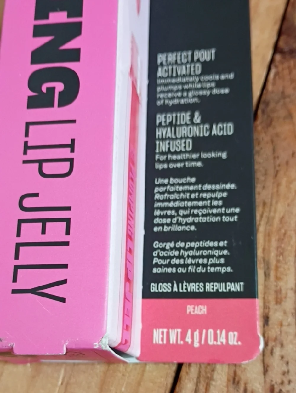 Babe Glow Plumping Lip Jelly Babe Original in Peach NWT